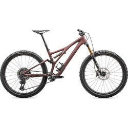 Specialized MY24 StumpJumper Pro Bike in Satin Rusted Red and Dove Grey